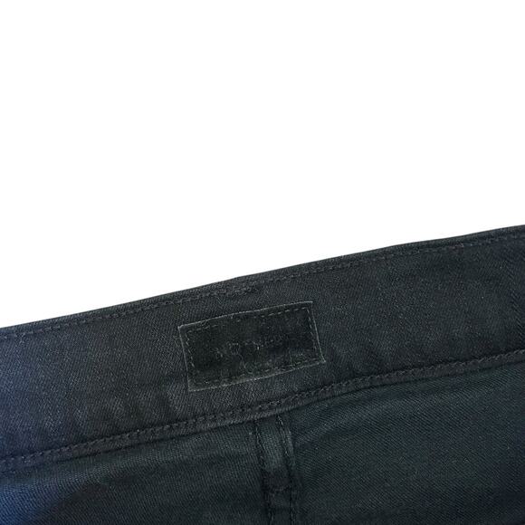 MOTHER Black The Insider Crop Step Fray Jeans Sz 27 - Picture 2 of 8